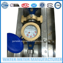 &quot;1/2&quot; - &quot;1&quot; Ferro Multi-Jet Vane Roda Tipo Seco Water Meter